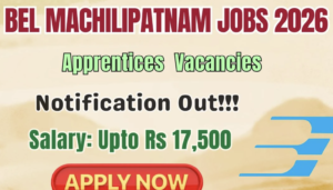 Bharat Electronics Limited Hiring for 2026 Apprenticeship - Apply Now!